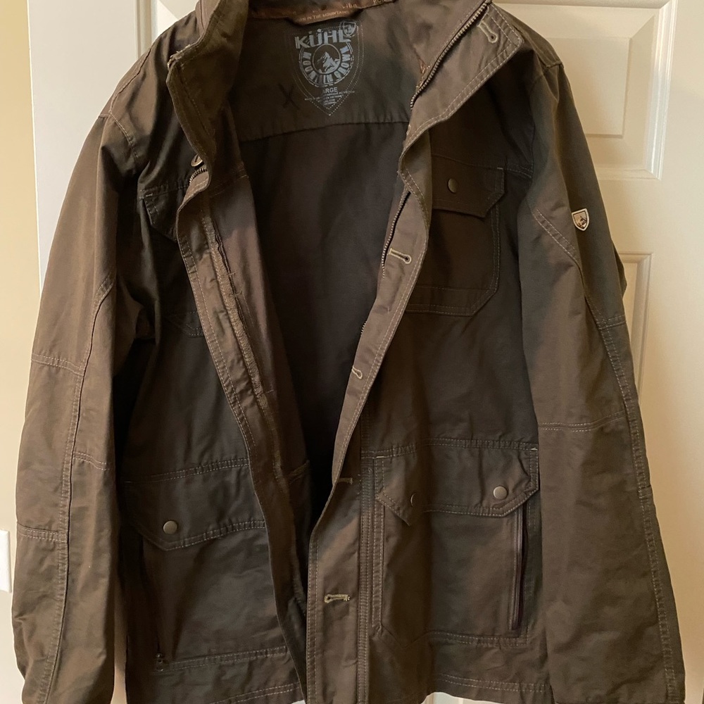 Kuhl Mens canvas jacket, L